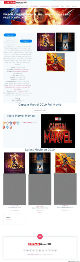 Captain Marvel Spoof Image