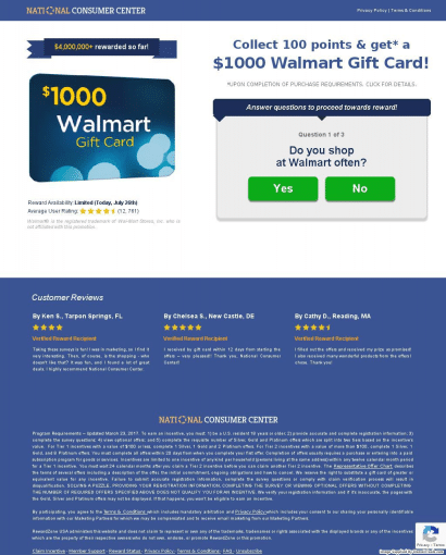 Walmart Gift Card Spoof Image