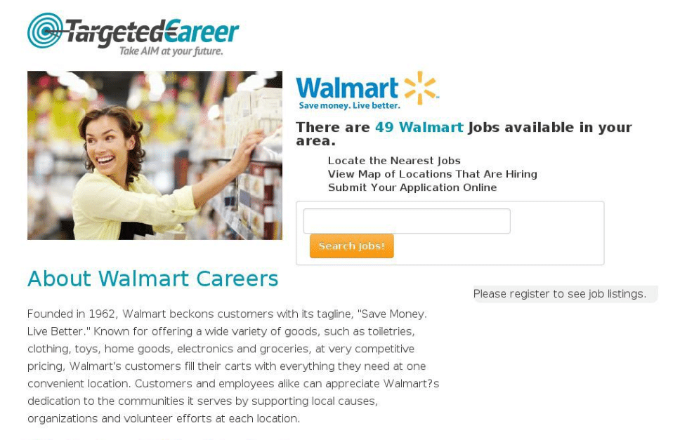 Walmart Career Spoof Image